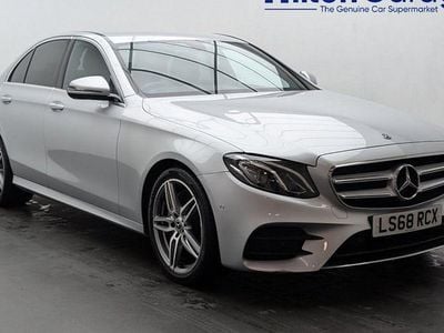 Used Mercedes E220 AMG line 194 HP (142 kW) 2018 Silver Sedan