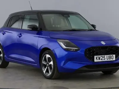 Second-hand Suzuki Swift 82 CP (60 kW) 2025 Albastru Hatchback