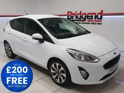 Used Ford Fiesta Trend 2021 White Hatchback