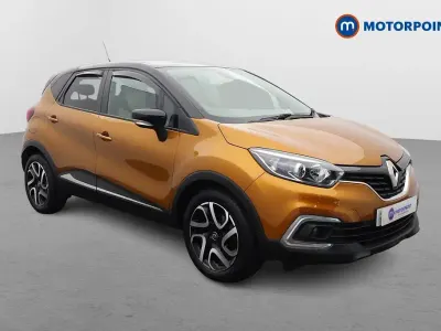 Used Renault Captur Iconic 90 HP (66 kW) 2019 Orange/black SUV
