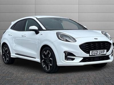 Used Ford Puma ST-Line X 125 HP (91 kW) 2021 Solar silver SUV