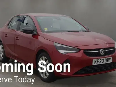 Used Vauxhall Corsa Design Edition 100 HP (73 kW) 2023 Red Hatchback