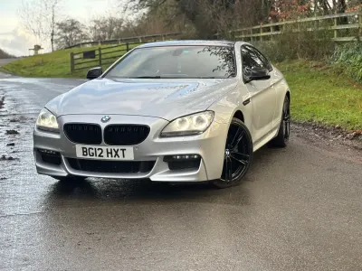 Begagnad BMW 640 M Sport 2012 Silver Sportkupé