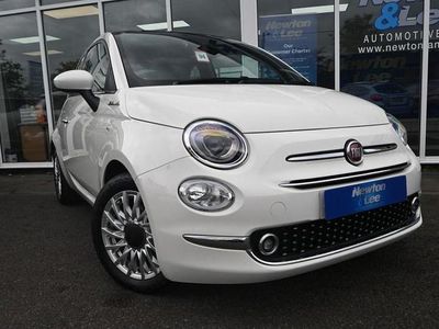White Used 2021 Fiat 500 Dolcevita Hatchback | £8,995 (Fair price)