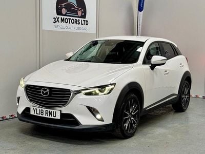 White Used 2018 Mazda CX-3 Inclusive SUV | £8,290 (Fair price)