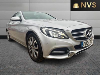 Begagnad Mercedes C220 170 HK (125 kW) 2014 Silver Sedan