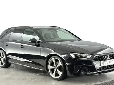 Used Audi A4 Black Edition 150 HP (110 kW) 2020 Black Estate