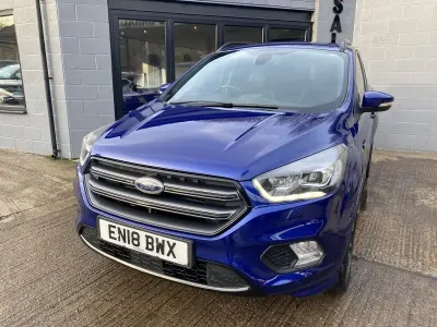 Used Ford Kuga ST-Line 120 HP (88 kW) 2018 Blue SUV