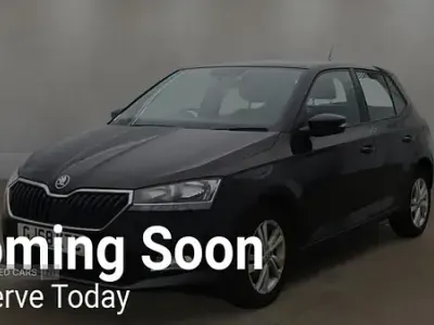 Used Skoda Fabia SE 75 HP (55 kW) 2018 Black Hatchback
