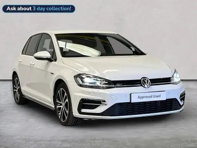 Used VW Golf VII R-line Edition 150 HP (110 kW) 2020 White Hatchback