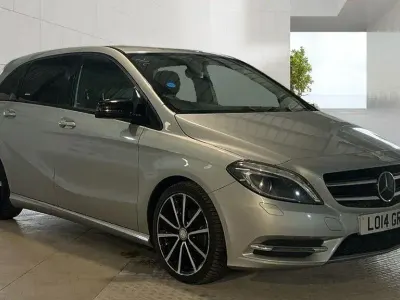 Used Mercedes B180 109 HP (80 kW) 2014 Silver MPV
