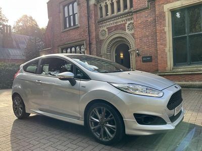 Silver Used 2016 Ford Fiesta ST-Line Hatchback | £6,681 (A bit pricey)