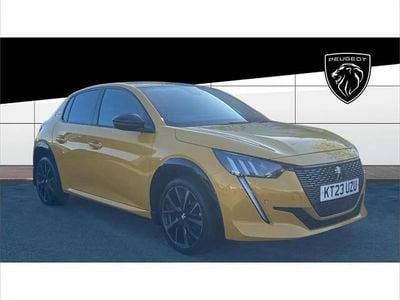 Used Peugeot 208 GTi 101 HP (74 kW) 2023 Yellow Hatchback