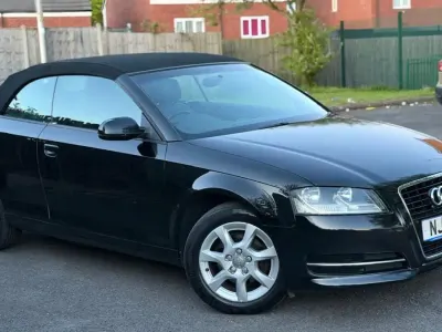 Begagnad Audi A3 Cabriolet Comfort 105 HK (77 kW) 2013 Svart Cab