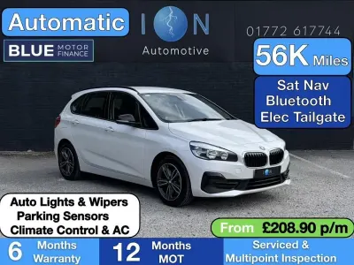 Used BMW 225 Active Tourer Sport Line 2019 White MPV