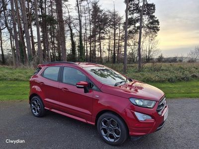 Used Ford Ecosport ST-Line 125 HP (91 kW) 2022 Red SUV