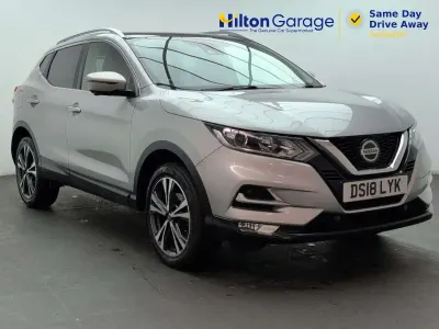 Used Nissan Qashqai N-Connecta 115 HP (84 kW) 2018 Silver SUV