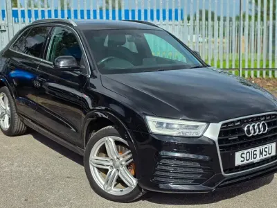 Used Audi Q3 S-line plus 150 HP (110 kW) 2016 Black SUV