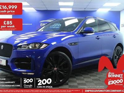 Used Jaguar F-Pace R-Sport 180 HP (132 kW) 2019 Blue SUV