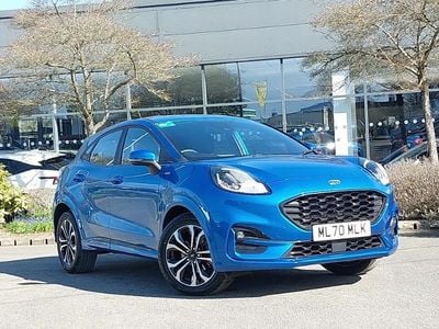 Used Ford Puma ST-Line 125 HP (91 kW) 2020 Blue SUV