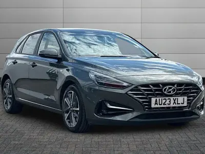 Used Hyundai i30 Premium 118 HP (86 kW) 2023 Amazon grey Hatchback