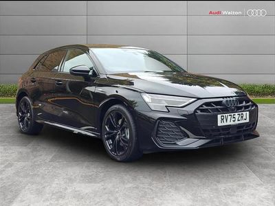 Used Audi A3 e-tron Black Edition 200 HP (147 kW) 2025 Black Hatchback