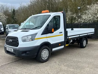 Used Ford Transit 130 HP (95 kW) 2018 White Van