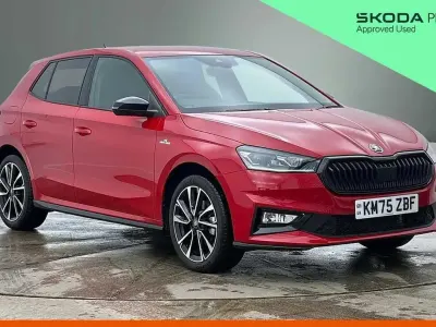 Used Skoda Fabia Monte Carlo 113 HP (83 kW) 2025 Velvet red metallic Hatchback