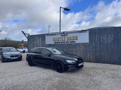 Used Audi A4 S-Line 190 HP (139 kW) 2017 Black Estate