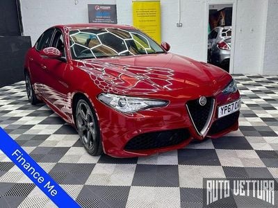 Red Used 2018 Alfa Romeo Giulia Edizione Speciale Sedan | £14,495 (Expensive)