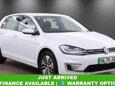 Used VW e-Golf 100 kW (136 HP) 2020 White Hatchback