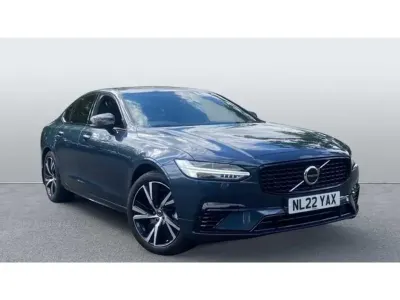 Used Volvo S90 R-Design 449 HP (330 kW) 2022 Blue Sedan