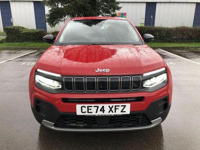 Used Jeep Avenger Altitude 100 HP (73 kW) 2024 Red SUV