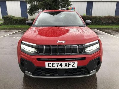Red Used 2024 Jeep Avenger Altitude SUV | £19,995 (Fair price)