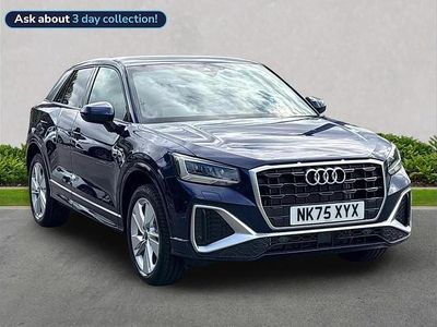 Used Audi Q2 S-Line 113 HP (83 kW) 2025 Blue SUV