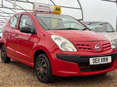 Used Nissan Pixo Visia 2011 Red Hatchback