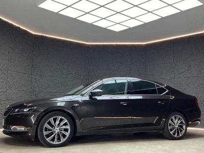 Used Skoda Superb LAURIN & KLEMENT 150 HP (110 kW) 2018 Brown Hatchback