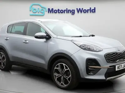 Używany Kia Sportage GT-Line 136 KM (100 kW) 2021 Srebrny SUV