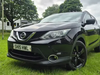 Used Nissan Qashqai N-TEC 110 HP (80 kW) 2015 Black SUV