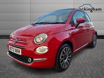 Used Fiat 500C S 70 HP (51 kW) 2024 Red Cabriolet