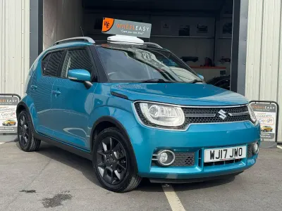 Used Suzuki Ignis SZ5 90 HP (66 kW) 2017 Blue/black SUV