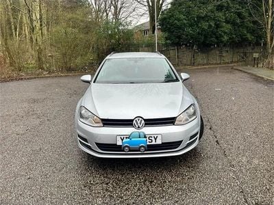 Used VW Golf VII SE 105 HP (77 kW) 2015 Silver Estate
