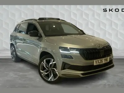 New Skoda Karoq SportLine 187 HP (137 kW) 2026 Silver SUV