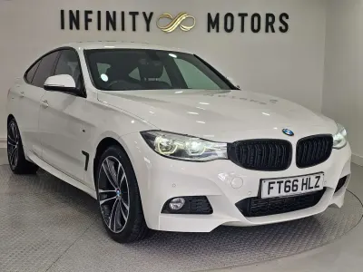 Begagnad BMW 320 Gran Turismo M Sport 190 HK (139 kW) 2017 Vit Halvkombi