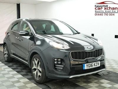 Begagnad Kia Sportage GT-Line 2016 Svart SUV