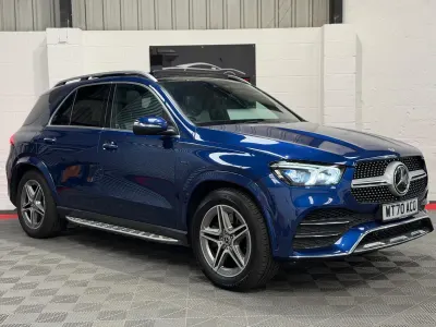 Used Mercedes GLE350 de AMG line 2020 Blue SUV