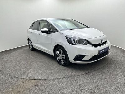 Platinum white Used 2022 Honda Jazz Hybrid Hatchback | £18,490 (Fair price)