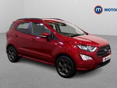 Red Used 2021 Ford Ecosport ST-Line SUV | £11,249 (Fair price)