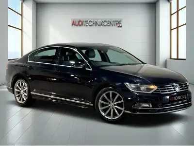Used VW Passat R-line 190 HP (139 kW) 2015 Black Sedan