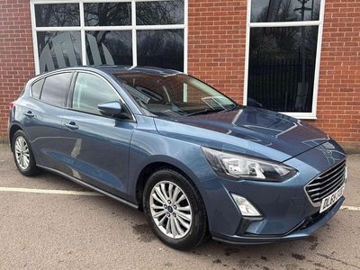 Used Ford Focus Titanium 125 HP (91 kW) 2020 Blue Hatchback